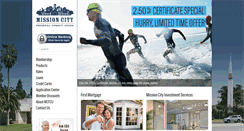 Desktop Screenshot of missioncityfcu.org